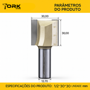 Fresa de Limpeza 12.7mm (1/2)