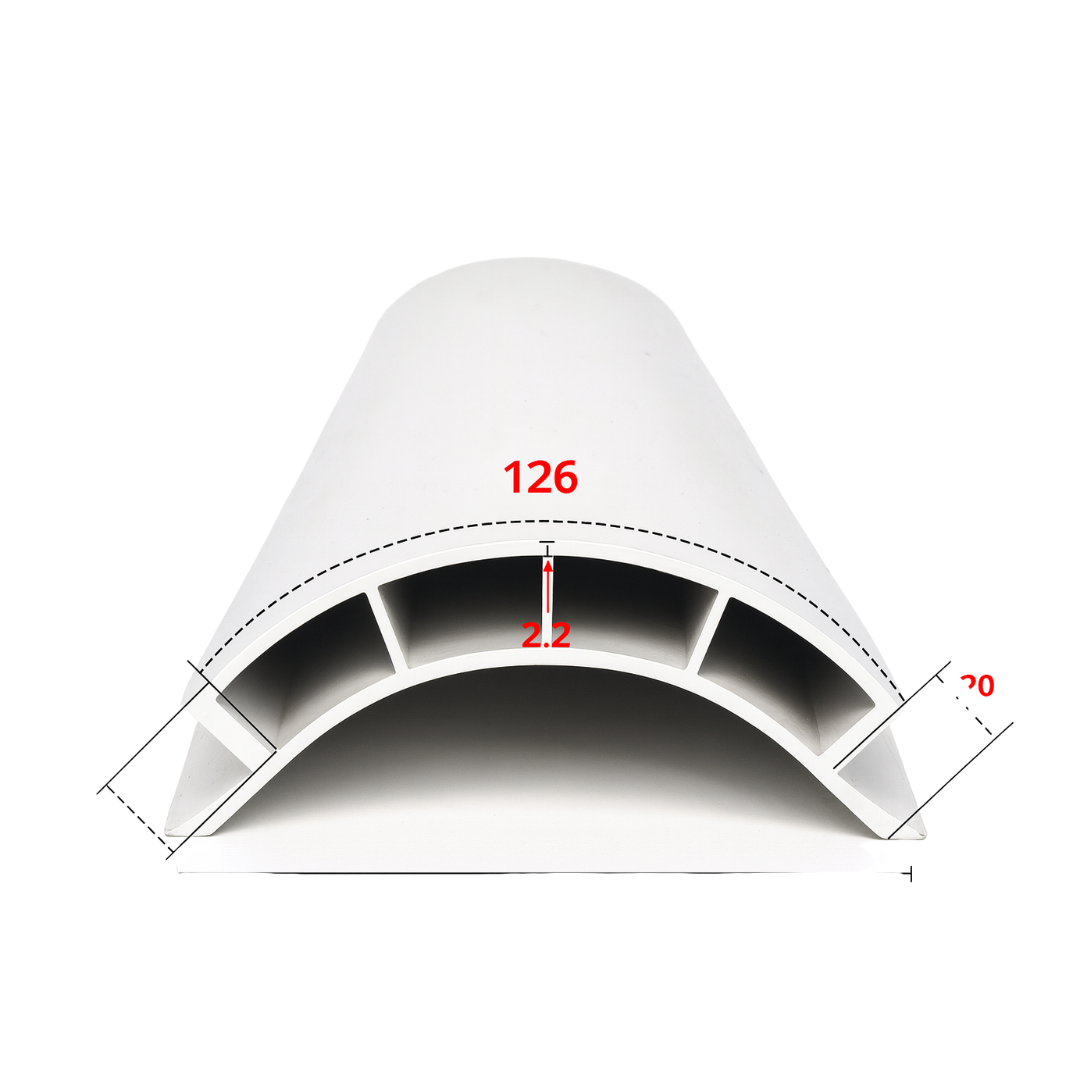Perfil Modular para Móvel Curvo