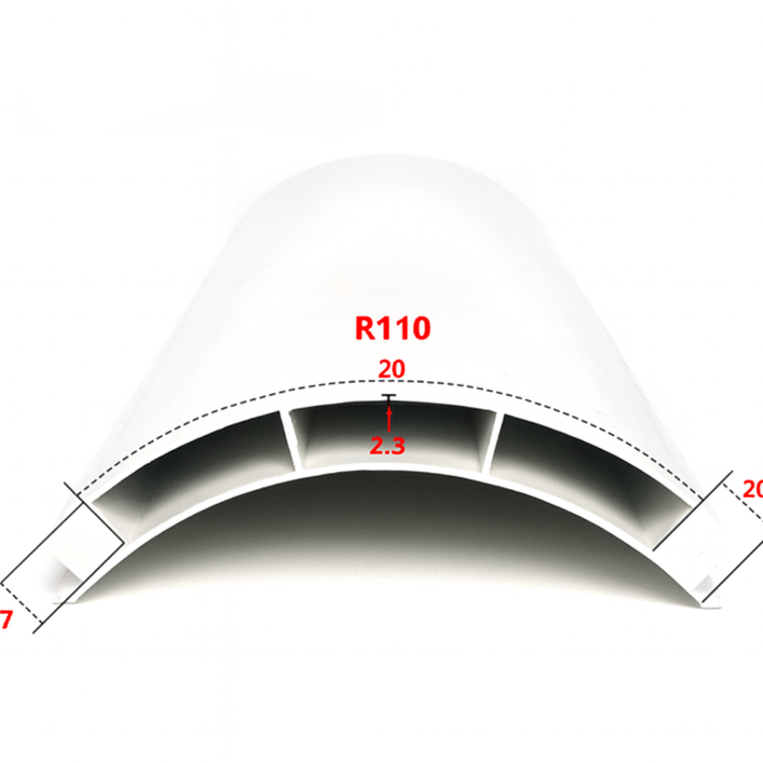 Perfil Modular para Móvel Curvo