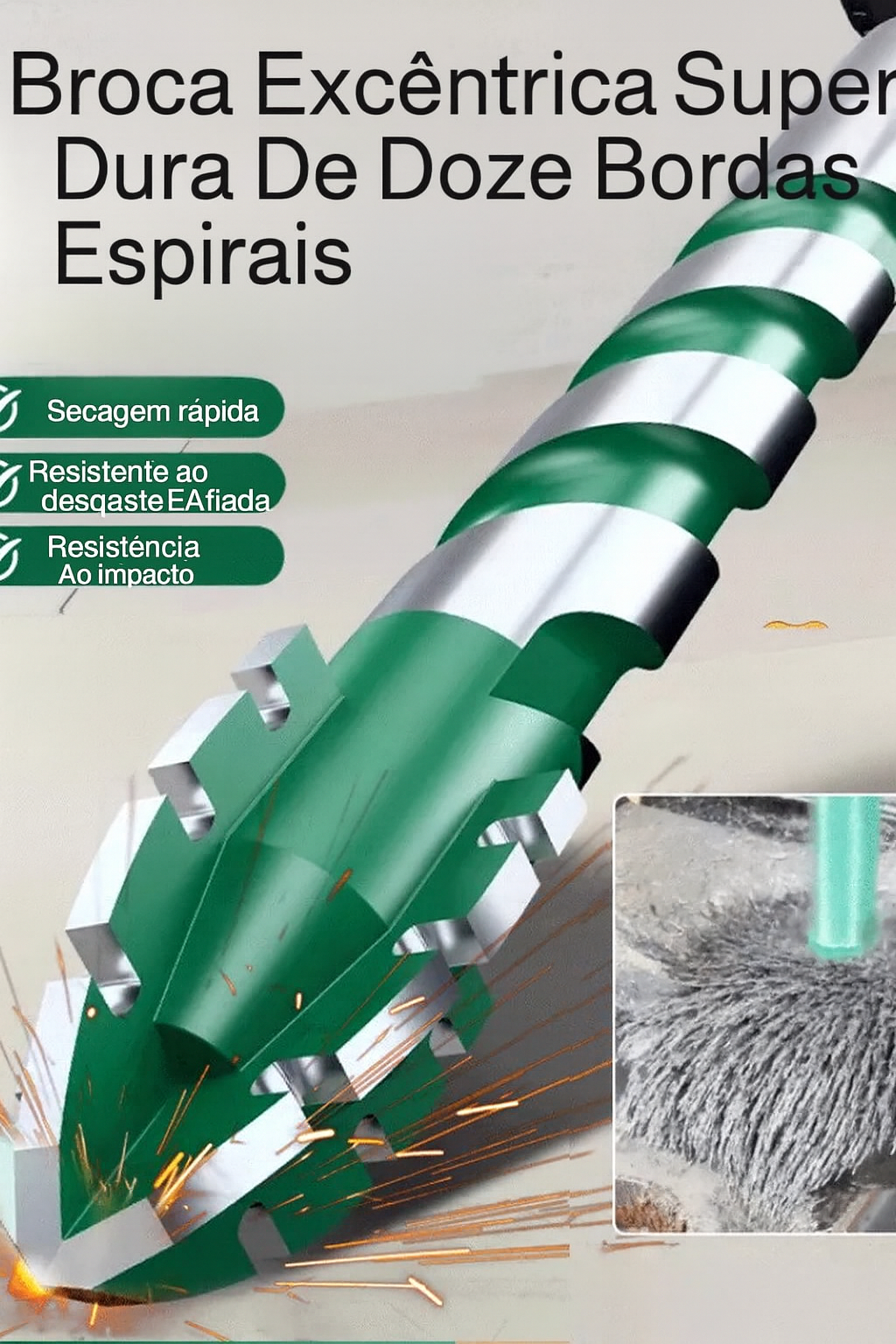 Broca Multfunção 93HRC Tork