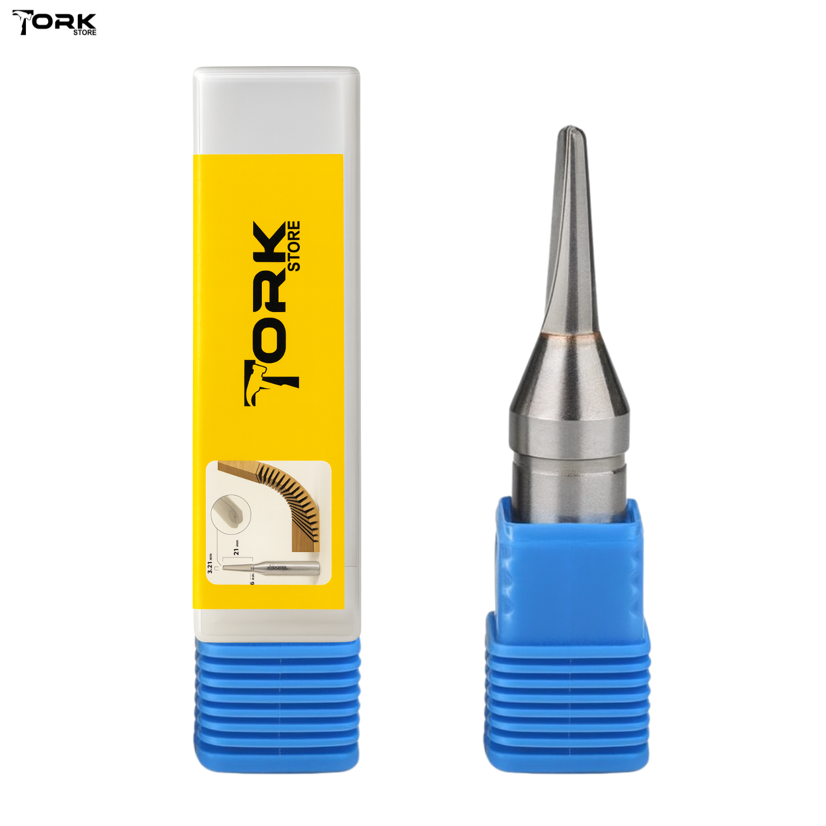 Fresa Em V Para Dobra De MDF 1/2 (12,7mm)