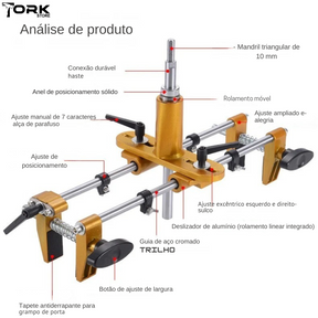 Gabarito para Instalação de Fechaduras