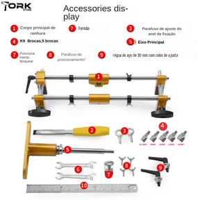 Gabarito para Instalação de Fechaduras