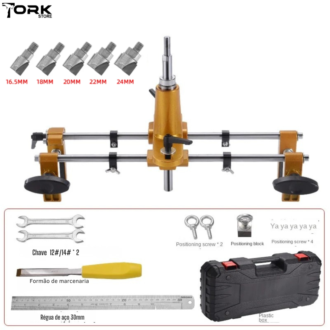 Gabarito para Instalação de Fechaduras