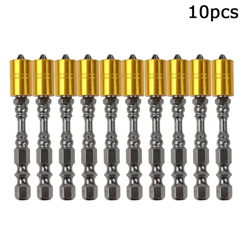 Conjunto de Bits de Parafusadeira com Anel de Imã Magnético