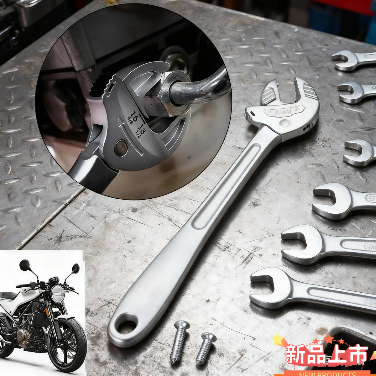 Chave Caranguejo – Ajuste Rápido