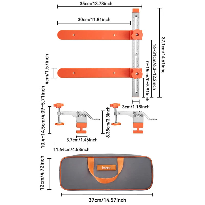 Gabarito para Instalação de Corrediças