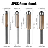 Fresa Reta com Rolamento