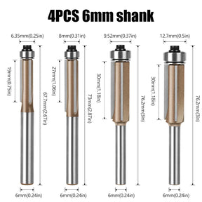 Fresa Reta com Rolamento