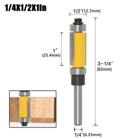 Fresa Reta com 2 Rolamentos