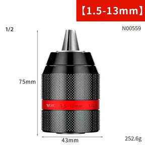 Mandril de Metal Com Travamento Automático