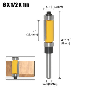 Fresa Reta com 2 Rolamentos