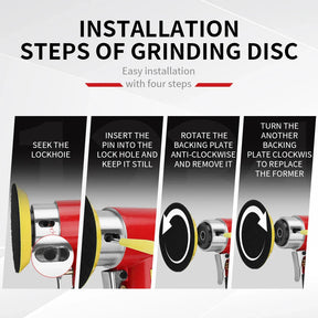 Mini Lixadeira Pneumática