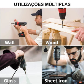 Kit Broca Para Porcelanato e Cerâmica